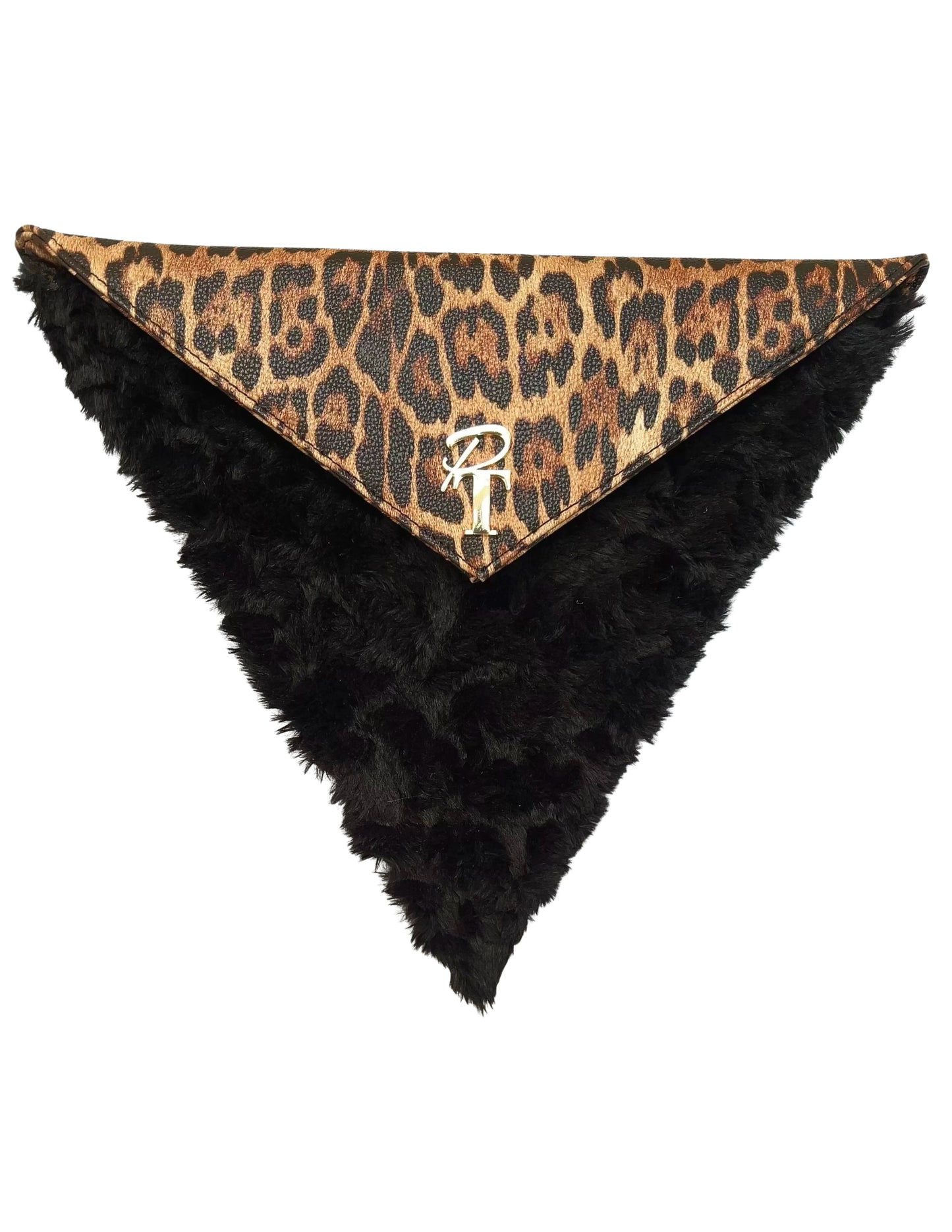 Black Cheetah Clutch